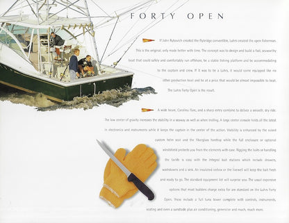 Luhrs 40 Open Brochure