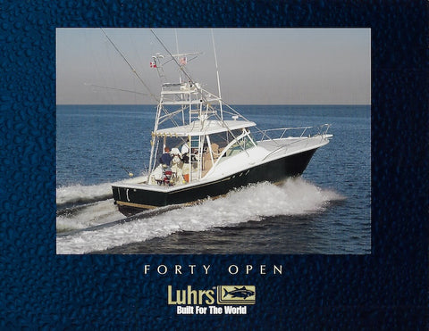 Luhrs 40 Open Brochure