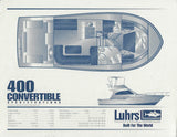 Luhrs 400 Convertible Specification Brochure