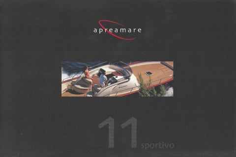 Apreamare 11 metre Sportivo Brochure