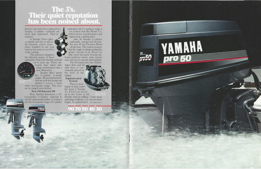 Yamaha 1987 Outboard Brochure
