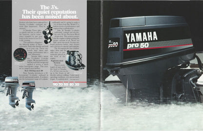 Yamaha 1987 Outboard Brochure