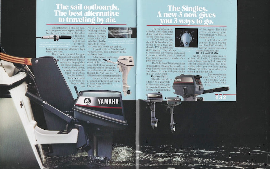 Yamaha 1988 Outboard Brochure