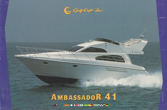 Gulf Craft Ambassador 41 Brochure