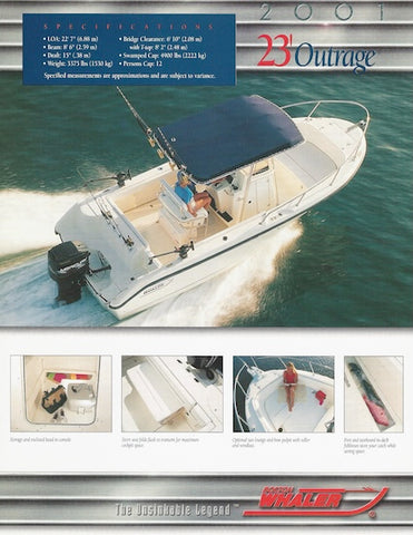 Boston Whaler Outrage 23 Brochure