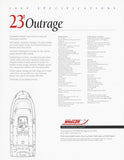 Boston Whaler Outrage 23 Brochure