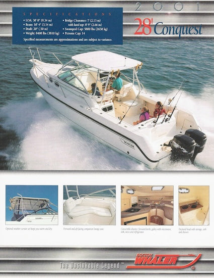 Boston Whaler Conquest 28 Brochure