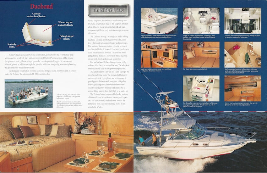 Boston Whaler Defiance 34 Brochure