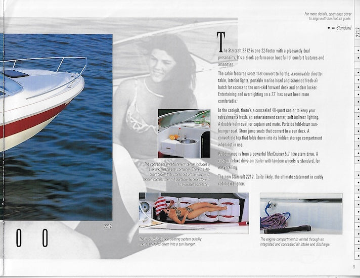 Starcraft 1994 Sport Boats Brochure
