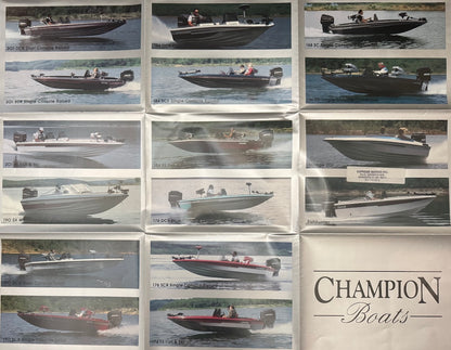 Champion 1980s Poster Brochure