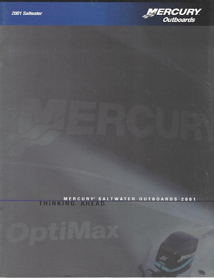 Mercury 2001 Saltwater Outboard Brochure