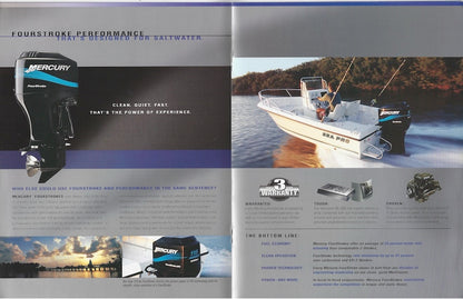 Mercury 2001 Saltwater Outboard Brochure