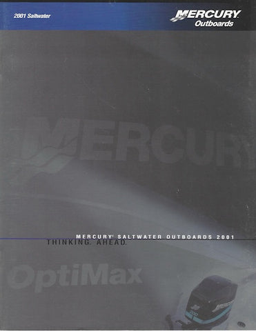 Mercury 2001 Saltwater Outboard Brochure
