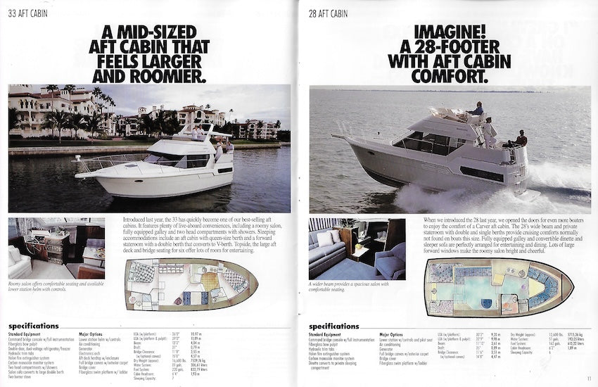 Carver 1992 Brochure