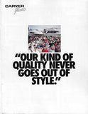 Carver 1992 Brochure