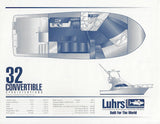 Luhrs 32 Convertible Brochure