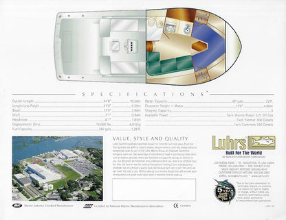 Luhrs 32 Open Brochure