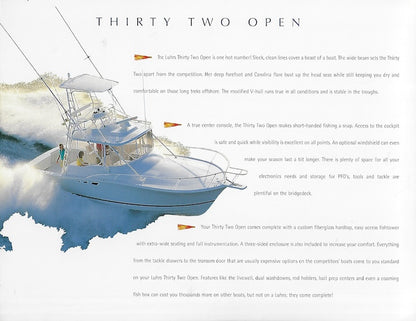 Luhrs 32 Open Brochure