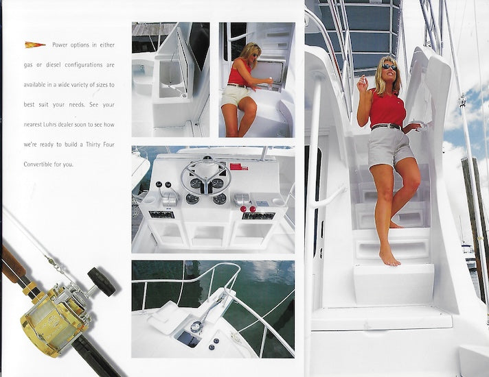 Luhrs 34 Convertible Brochure