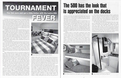Luhrs 500 Convertible Magazine Reprint Brochure