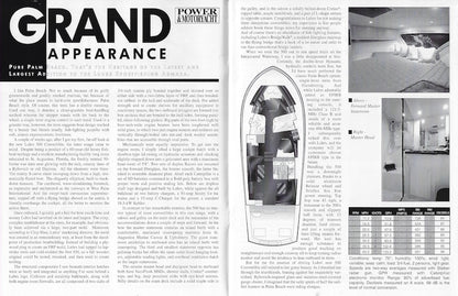 Luhrs 500 Convertible Magazine Reprint Brochure