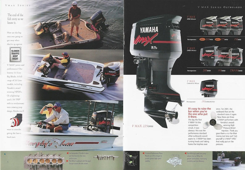 Yamaha 2001 Mini Outboard Brochure