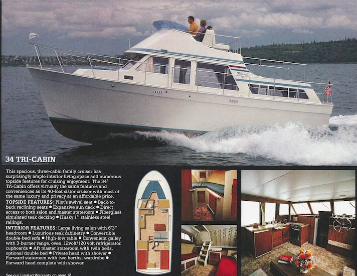 Tollycraft 1978 Brochure