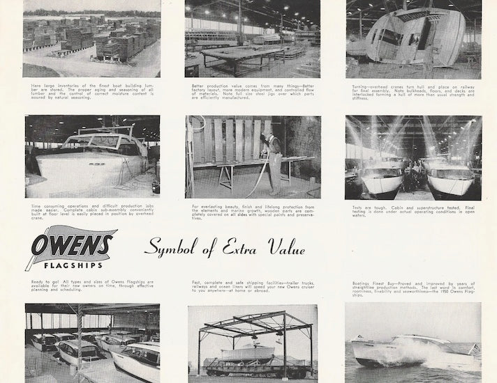 Owens 1950 Flagships Brochure