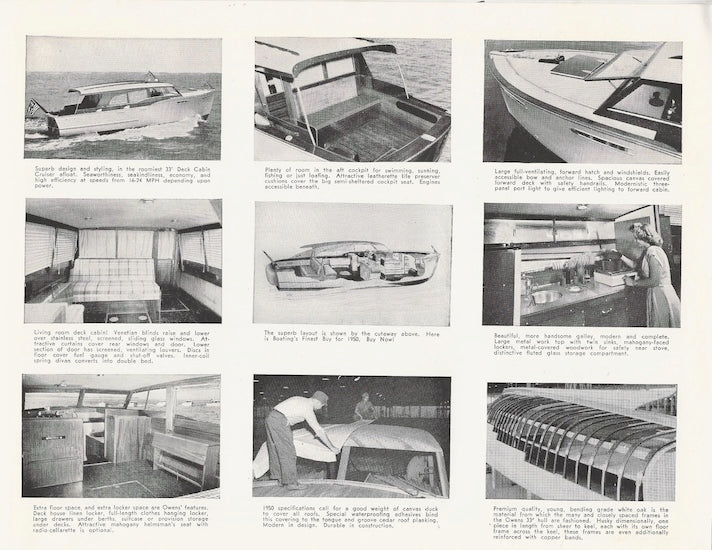 Owens 1950 Flagships Brochure