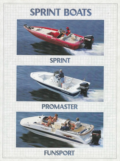 Sprint 2000 Poster Brochure