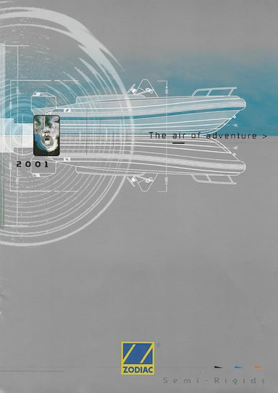 Zodiac 2001 Semi Rigid Brochure