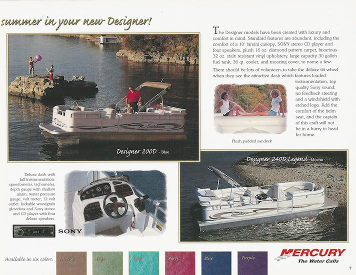 Sundancer 2001 Brochure