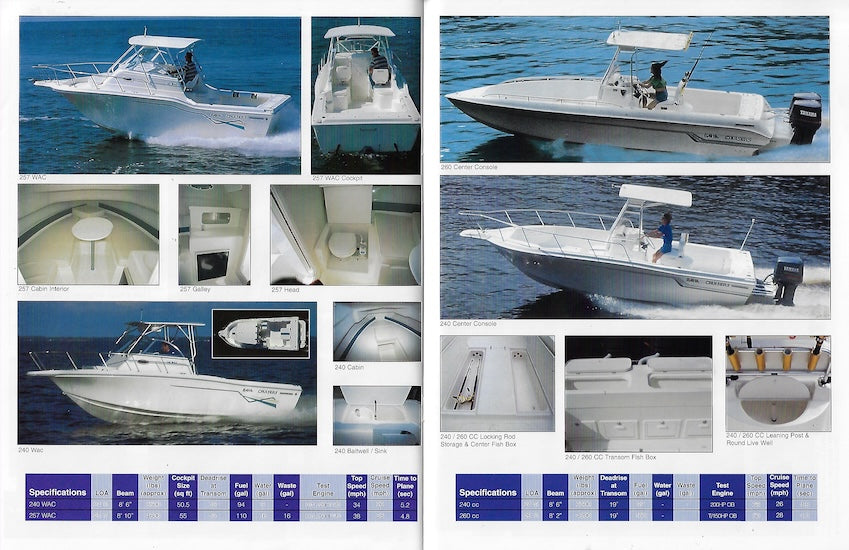 Baha Cruisers 2000 Brochure
