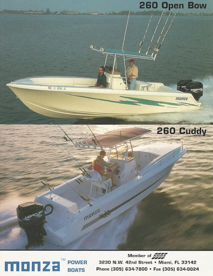 Monza 260 Series Brochure