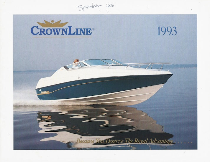 Crownline 1993 Brochure