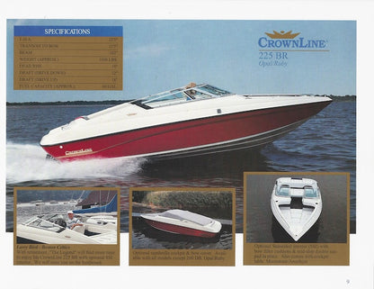 Crownline 1993 Brochure