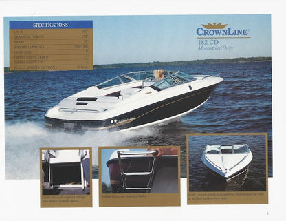 Crownline 1993 Brochure
