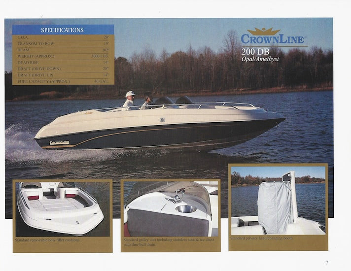 Crownline 1993 Brochure