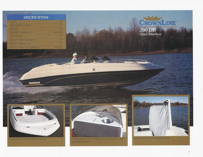 Crownline 1993 Brochure