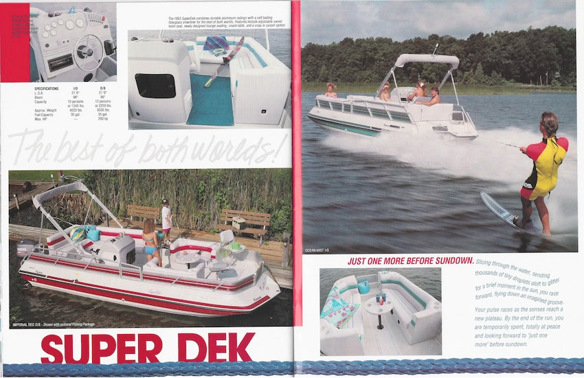 Harris 1993 FloteBote & FloteDek Brochure