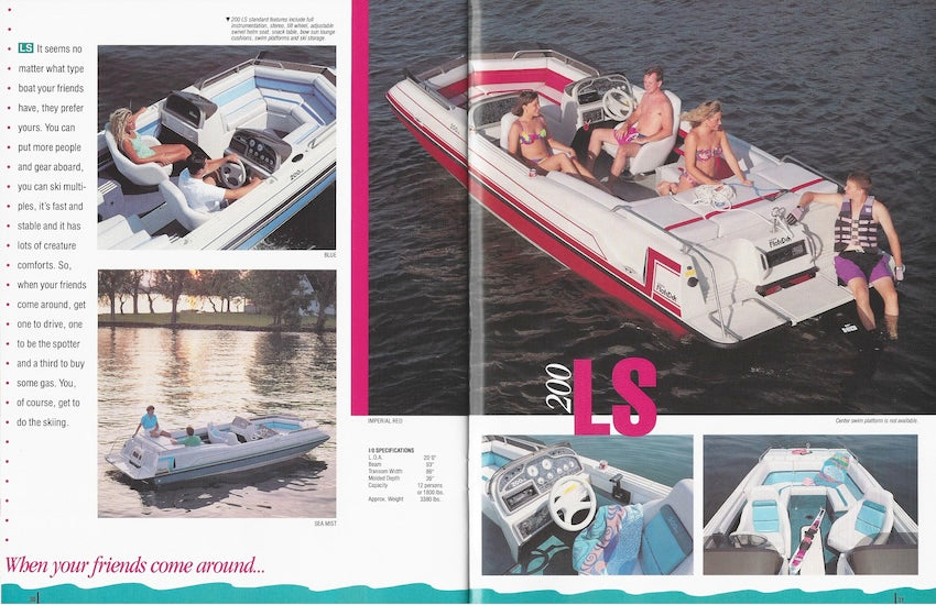 Harris 1993 FloteBote & FloteDek Brochure