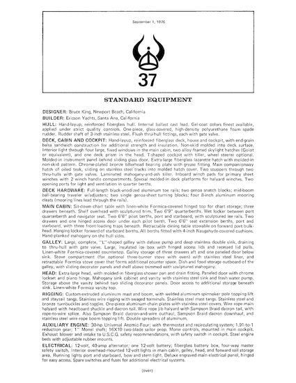 Ericson 37 Digital Brochure