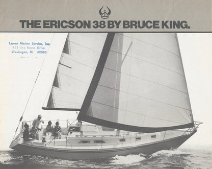 Ericson 38 Poster Brochure