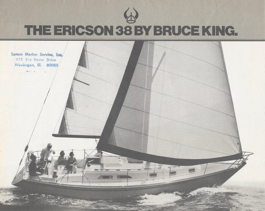 Ericson 38 Poster Brochure