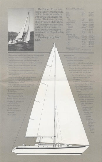 Ericson 38 Poster Brochure