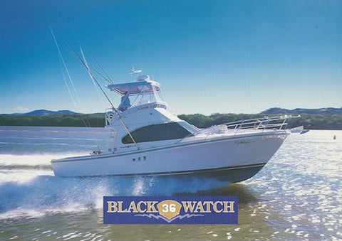 Black Watch 36 Specification Brochure (Australia)