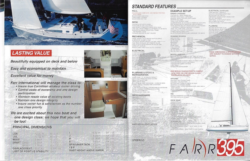 Farr 395 Brochure
