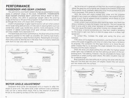 Starcraft 1985 Owners Manual