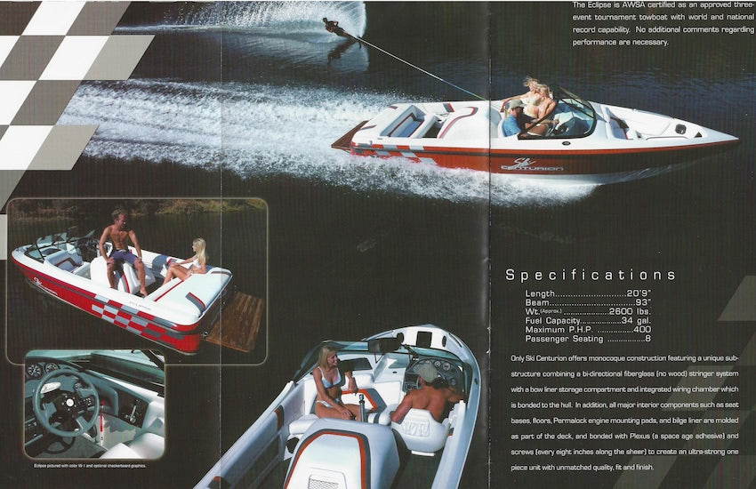 Ski Centurion 1990s Brochure