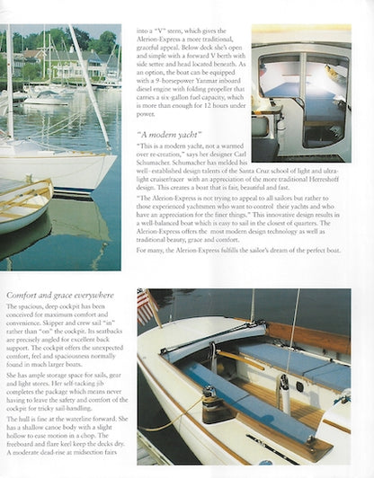 Alerion Express 28 Brochure